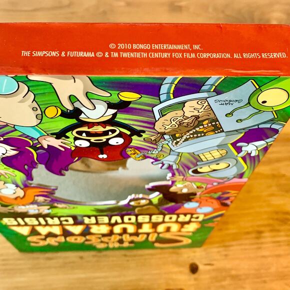 Simpsons Futurama Crossover Crisis Slipcase Bonus Reprint Comic Bongo 2010 - Picture 5 of 10